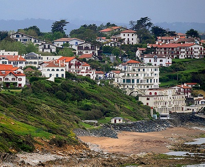 Guéthary: un village basque en bord d'océan