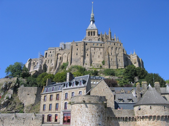 Vue sur le Mt St Michel