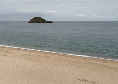 Plage des Chevrets sur la Côte d'Emeraude