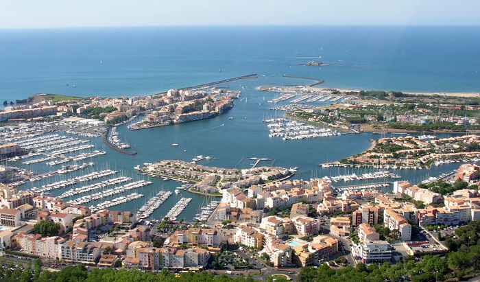 Vue sur le Cap d'Agde